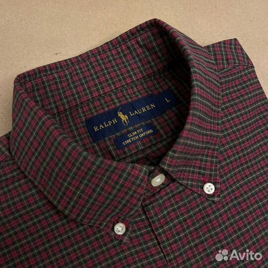 Рубашка Polo Ralph Lauren 42 (Hugo Boss Gant)