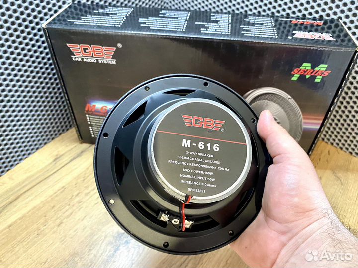 Динамики / колонки в авто 16 см