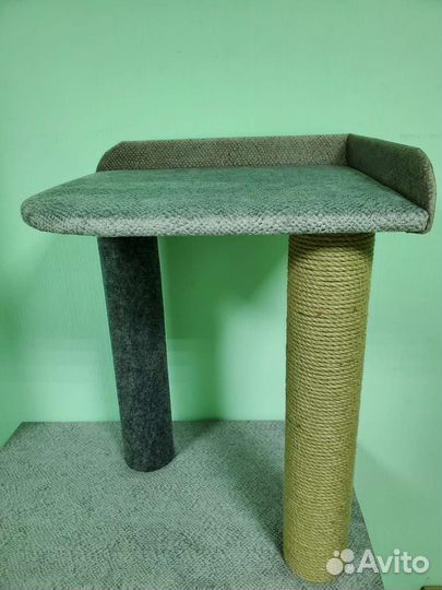 Игровой комплекс для кошки когтеточка и домик