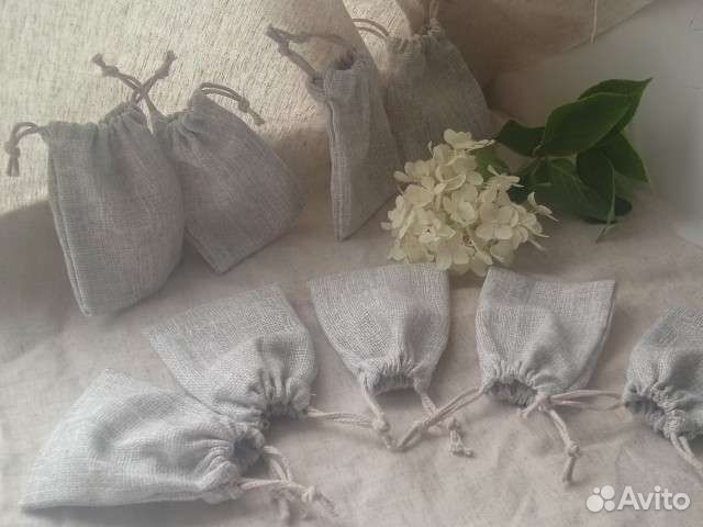Льняные мешочки
