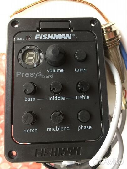 Преамп для акустич.гитары