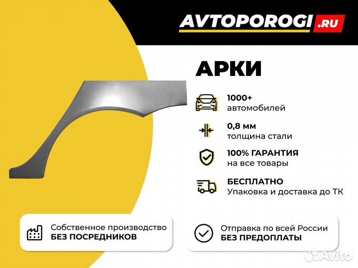 Ремонтная арка Mitsubishi Lancer 9