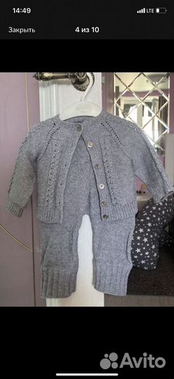 Вязаные детские вещи на заказ, ручная работа