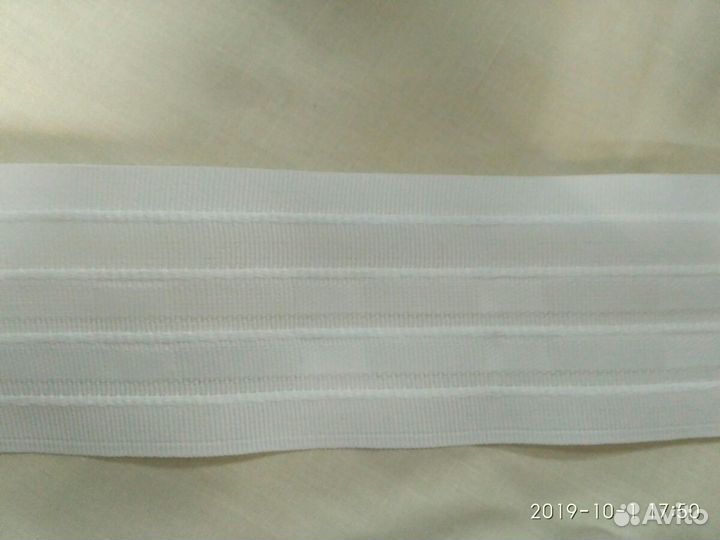 Лента для штор органза и хб