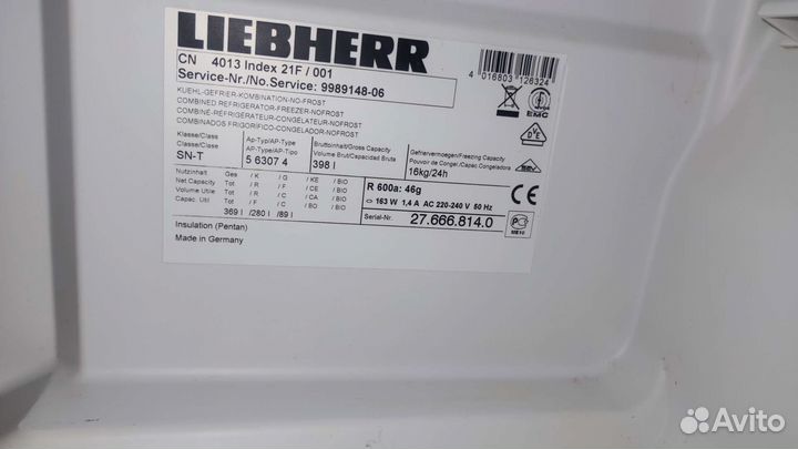Холодильник liebherr