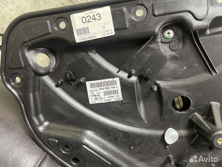 Стеклоподъемник задний левый Фольксваген Гольф 6