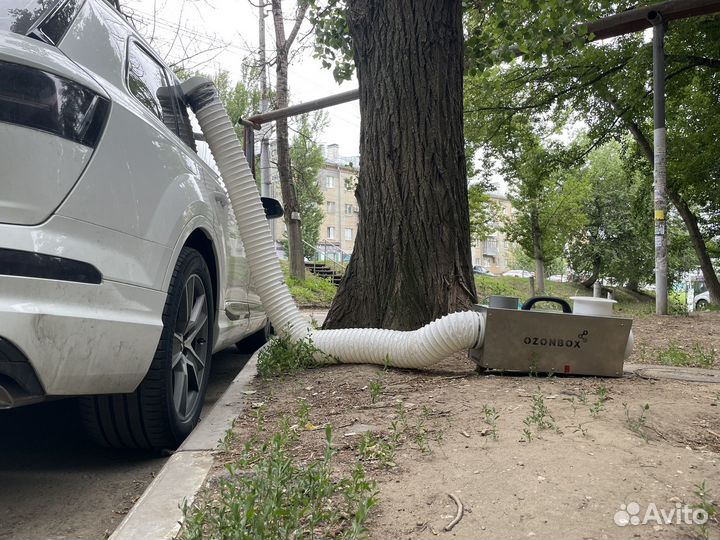 Устранение запахов, Озонирование