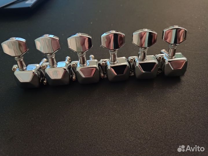 Колки Fender Squier 6 в линию, втулки