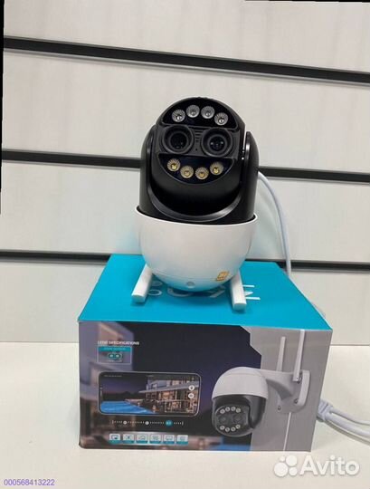 Видит номера камера уличная WiFi с зумом 8х