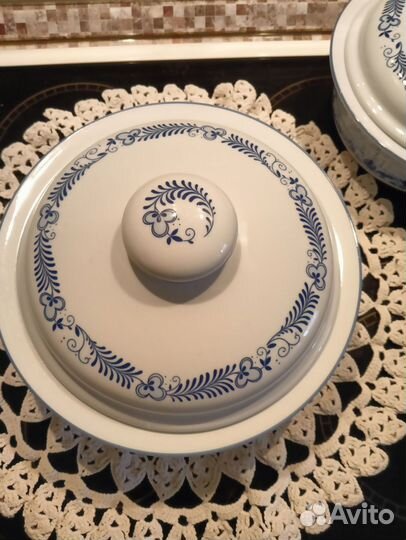 Супница фарфоровая гдр