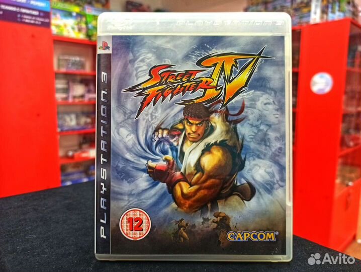 Диск PS3 Street Fighter 4