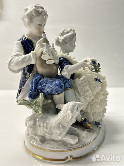 Фарфоровые Кружевницы Германия Unterweissbach