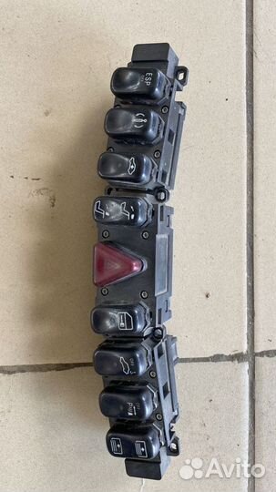 Накладка торпеды Mercedes Benz W220