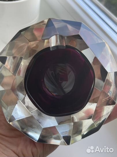 Пепельница муранское стекло