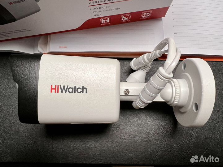 4Мп цилиндрическая IP-видеокамера Hiwatch DS-I400