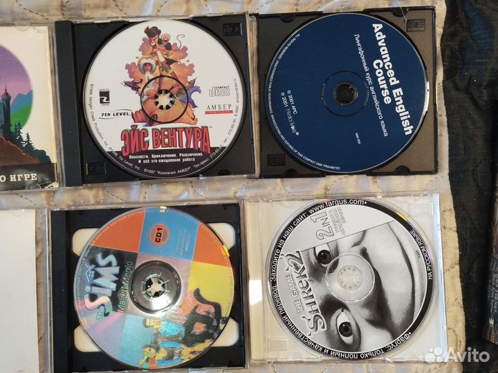 CD диски игры