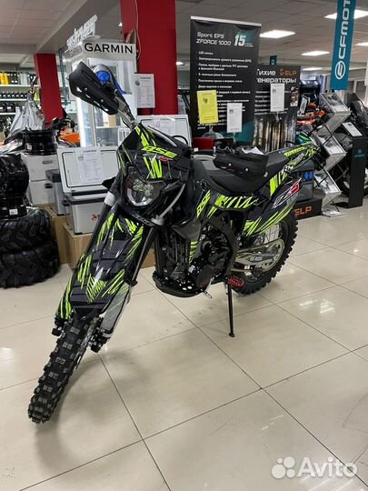 Мотоцикл эндуро BSE Z5 (020) Neon Black