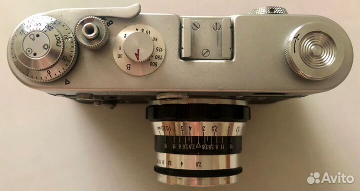 Плёночный дальномерный фотоаппарат фэд 3 курковый