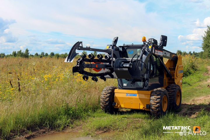 Траншеекопатель для мини-погрузчика xcmg