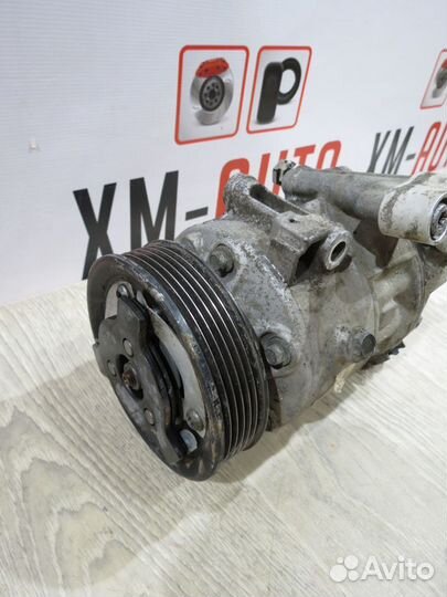 Компрессор кондиционера заклинивший Skoda Rapid