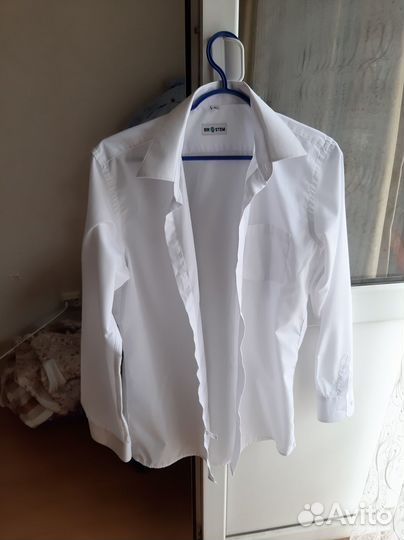 Рубашка белая 158-164