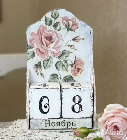 Вечный календарь сувенир поделка декор