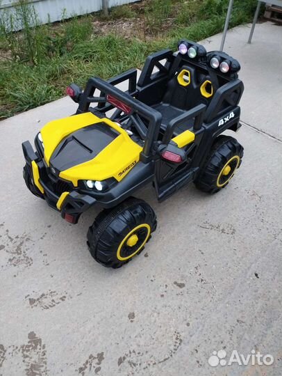 Электромобиль детский kreiss джип
