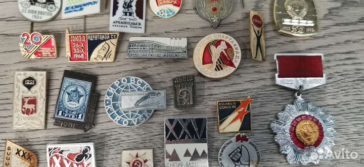 Значки СССР