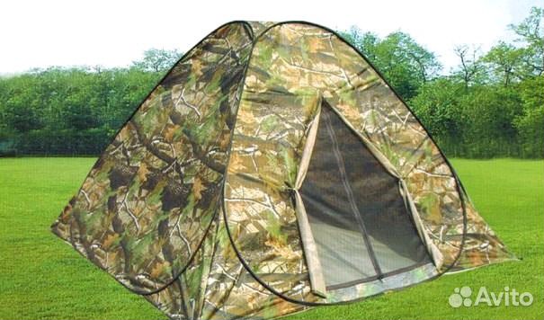 Палатка автомат сама раскладывается