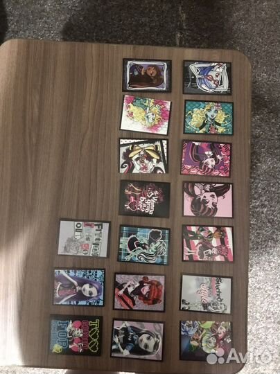 Наклейки для Журнала Панини Школа Монстров 2013