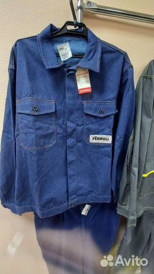 Рабочая одежда италия. 100%хлопок