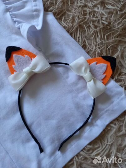 Ушки лисички (белочки) ручной работы