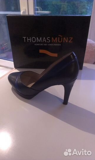 Новые кожаные туфли Томас Мунс