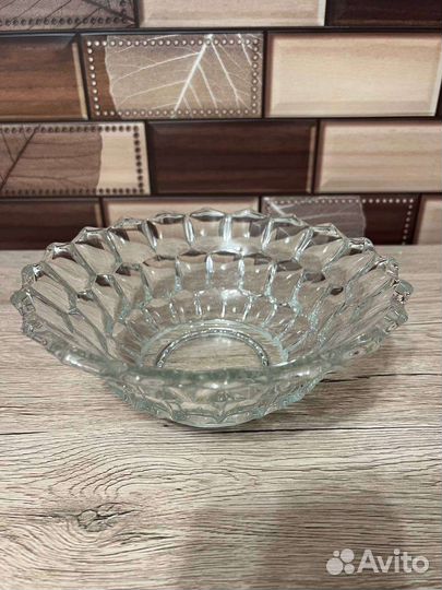 Хрустальное блюдо
