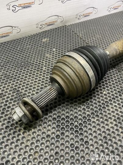 Привод левый Рено Логан K4M (без ABS)