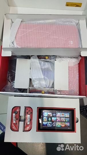 Nintendo Switch (рст) Mario Edition + 10игр