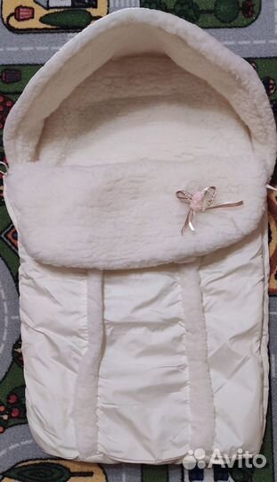 Зимний конверт в коляску