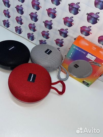 Колонка bluetooth Borofone синяя Original