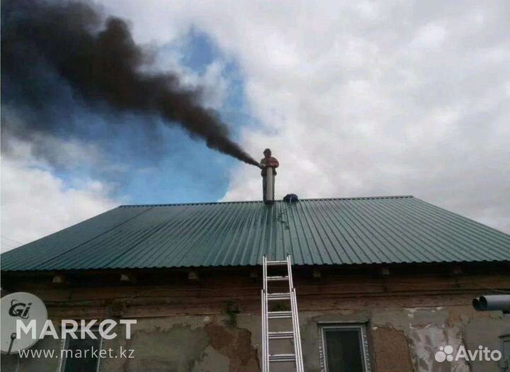 Чистка дымохода