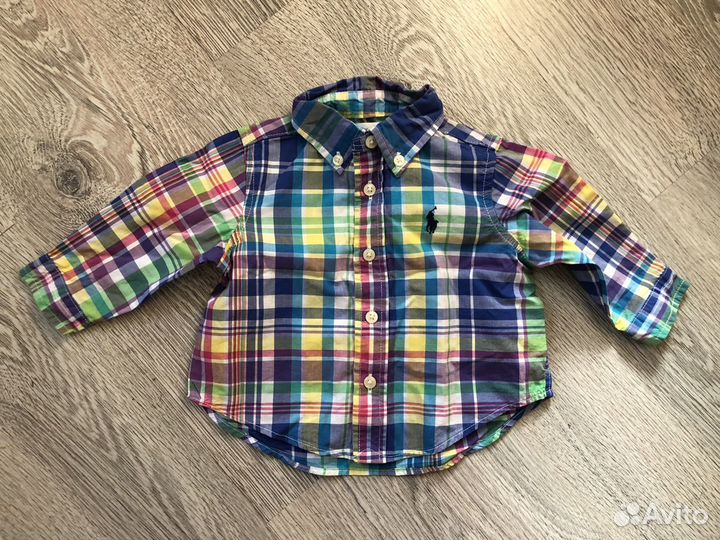 Рубашка детская Kiabi 3 мем