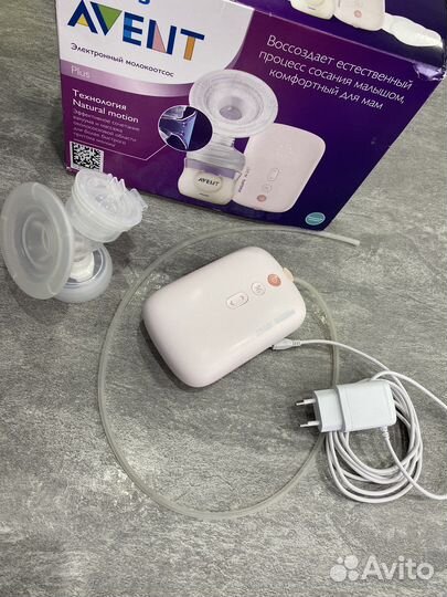 Электронный молокоотсос philips avent