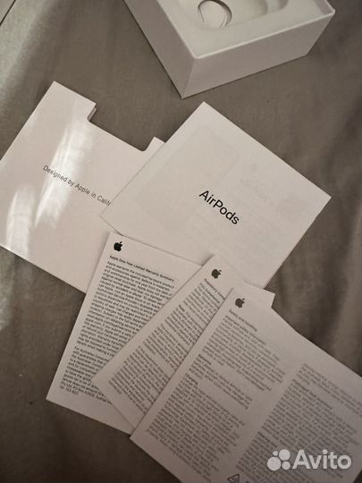Коробка от airpods 3