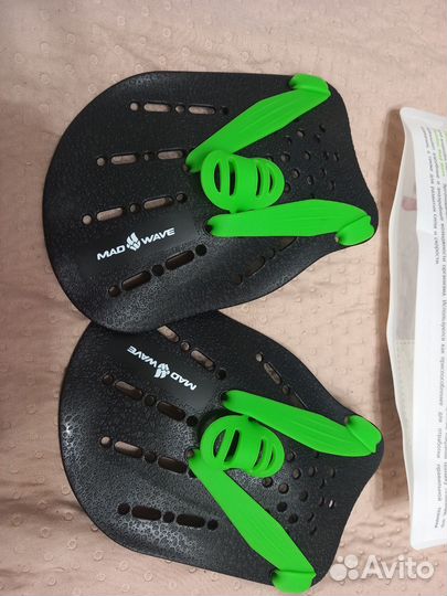 Лопатки для плавания mad wave