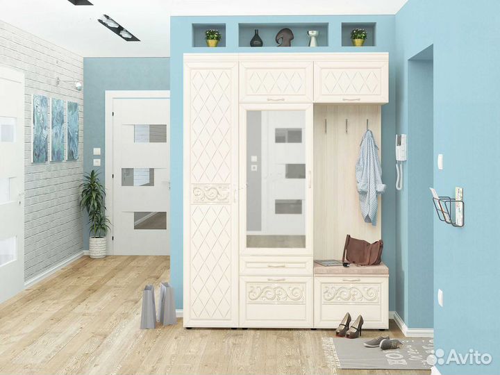 Набор мебели для прихожей Тиффани 47 Сосна Астрид