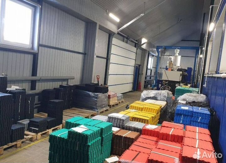 Модульная плитка пвх в фитнес зал