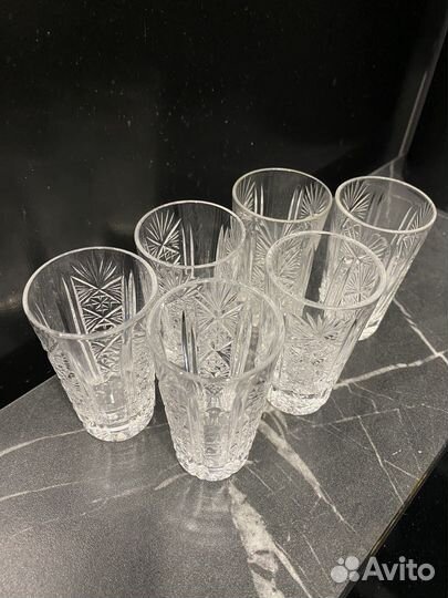 Стопки хрустальные СССР
