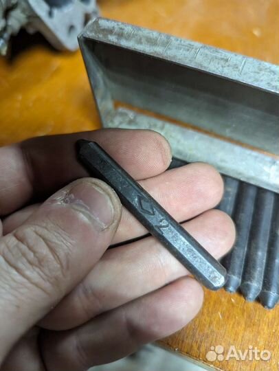 Клейма ударные цифры СССР 2 мм