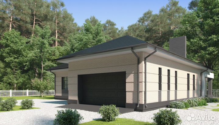 Альбом проект одноэтажного дома - 279,9 м2