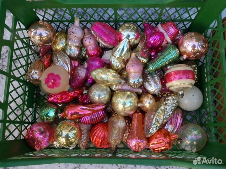 Елочные игрушки СССР