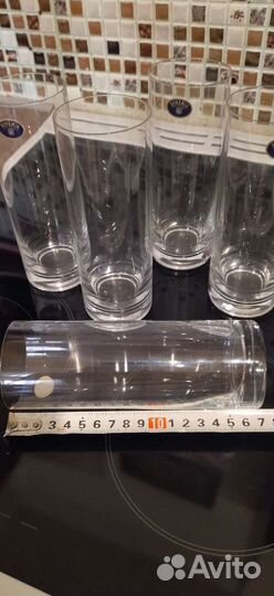 Бокалы,стаканы Bohemiа. Стопки хрусталь